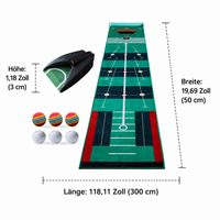 golf putting practice mat