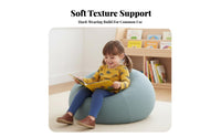 Washable Cover children's Lazy Sofa Frameless Design Convertible Bean Bag Sofa Lightweight childs' Furniture Versatile Seating for Toddlers, Girls, Parents, Kindergarten, Playroom, Reading Nook, Bedroom