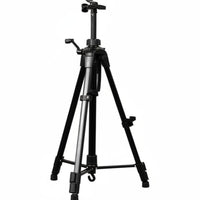 Alloy Art Easel, Foldable Adjustable Stand with Double-Sided Board, Metal Tray, Art Bag, Fasteners, for Outdoor Painting