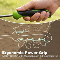 Weeding Tool with 4 Tines Handheld Hand Weeder Ergonomic for Garden, Homeowners