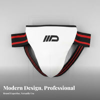 Shock Resistant Combat Arts Groin Guard Shock Absorbing Boxing Groin Guard Thickened Padding for Men, Boxers, Combat Sports, Training, Gym