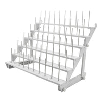 60-Hole Plastic Base Adjustable Embroidery Thread Toy Jewelry Rack Sewing DIY Storage Shelf