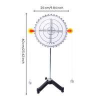 Two-Force Balance Apparatus Instructional Mechanics Experimental Device Handsregarding Equilibrium Dial with Pulleys for Physics Class