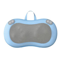 Heated Shiatsu Massage Pillow Soothing Heat Electric Neck and Back Overheat Protection Electric Back and Neck for Office Workers