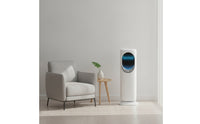 Slim Floor-Standing Appliance Space-Saving Minimalist Compact for Living Room, Bedroom