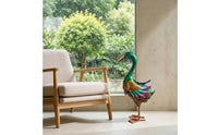 Metal Waterfowl Outdoor Duck Garden Statue Garden Statue for Gardeners, Homeowners, Yard, Patio, Lawn
