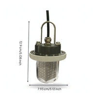 Underwater Fishing Light LED Fishing Light with 60 LEDs Lamp 12V/24V 24W for Night Fishermen