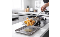 Skimmer Strainer Dishwasher Safe Wire Mesh Strainer Heavy Duty