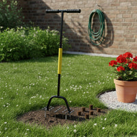 Lawn Prong Aerator Easy to Use Spring Lawn Aerator Heavy Duty Soil Aeration Tool for Garden