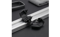 2 Pieces Matched Pair Bike Rack End Plug ABS Plastic Roof Rack End Plug Black Curved Cap Piece Molded