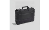 Rugged Equipment Case with Latches Secure Tool Case with Handle Stackable Portable Toolbox Long-Lasting for Mechanics, Technicians