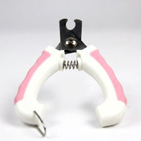 Nail Clippers for Dog Nails Clippers and Cat Nail Clippers, Stainless Steel Puppy Nail Clippers for Small Animals, Non Slip Handle, Sharp Blades