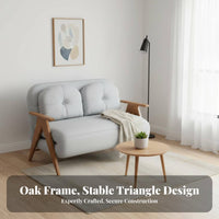 2-in-1 Design Fold-extendable Single Bed Chair Multi-Functional Pull-extendable Single Bed Chair Foldable transformable Armchair Space-Saving for Apartment Dwellers, Students, homeowners, Balcony, Small areas, Living Room, Home Office