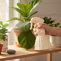 Vintage Dress Design Plant Mister Spray Bottle for Gardening and Indoor Plants