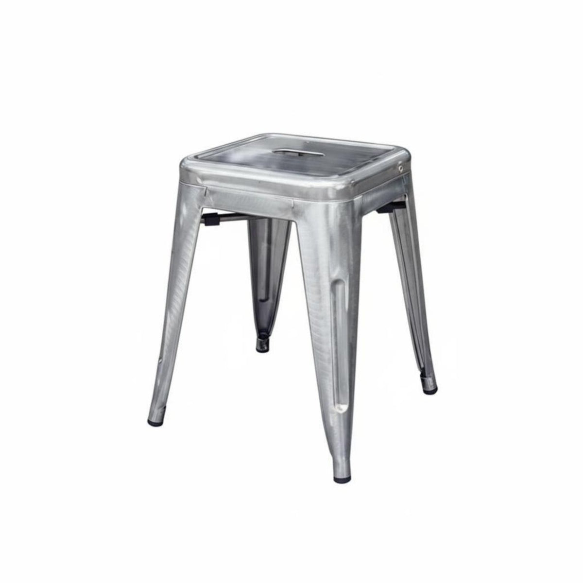 Indoor Outdoor Use Stackable Metal Stool Powder Coated Finish Industrial Bar Stool Sturdy Frame Kitchen Island Barstool Heavy Duty for Restaurant Owners, Homeowners, Adults, Cafe, Patio, Dining Room