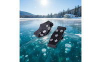 Transparent Ice Cleat Shoe Cover Easy to Put on Anti Slip Crampon Cover Wear Resistant Ice Cleat Lightweight for Elderly, Kids, Climbing