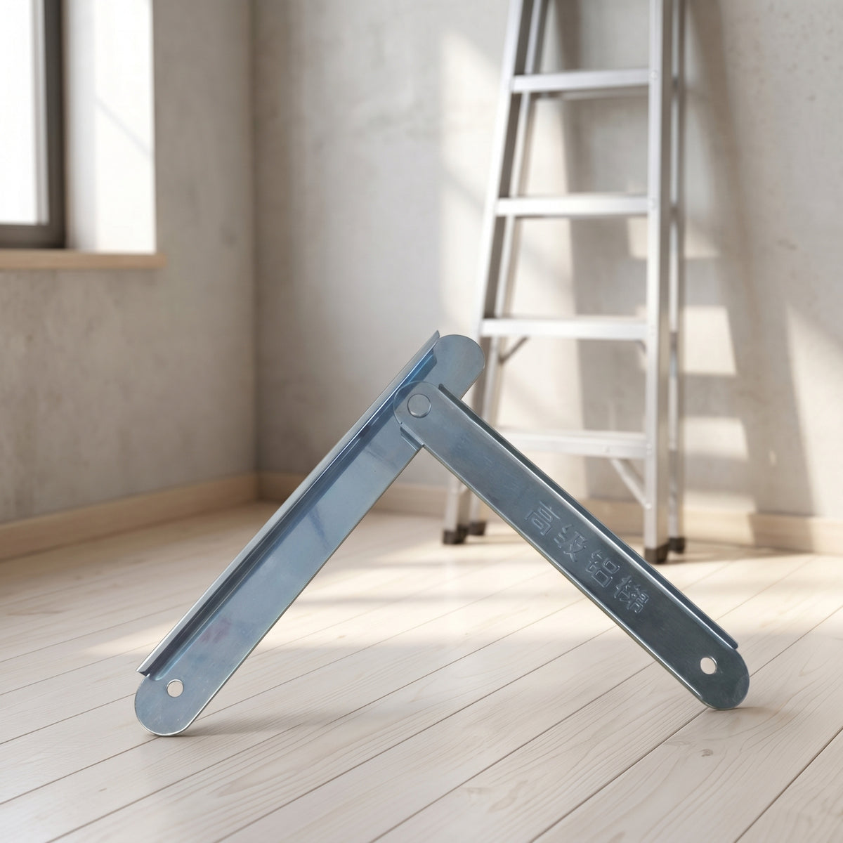 Step-Ladder Hardware Compatible Ladder Stabilizer Part Stabilizing Replacement Hardware Kit for Amateur Fixers, Handymen, Home Repair, Workshop