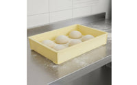 Pizza Bread Mixture Proofing Box Reinforced Stackable Bread Tray Mixture Fermentation Box for Culinary Experts, Pizzeria Owners