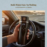 Car Heated Travel Mug, Outdoor, Lorry, Highway Trip