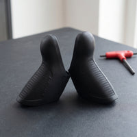 Silicone Shifter Hood Covers with Textured Grip Mechanical Road Shifter Covers Replacement Brake Lever Hoods