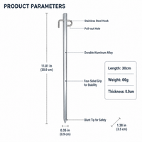 tent stakes