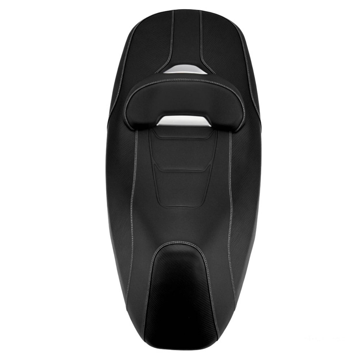 Motorcycle Seat Cushion Assembly Comfortable Replacement Seat Assembly Shock-Absorbing Soft for Commuters, Daily Commuting