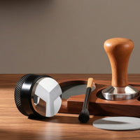 5 Pieces Espresso Accessories with Tools Anti-Slip Espresso Pressing Station Low-Clutter Holder for Home Baristas, Kitchen Countertops