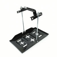 Battery Hold-down Bracket Secure Battery Tie down Mount Bracket Heavy-Duty Easy to Install for Mechanics, Engine Bay