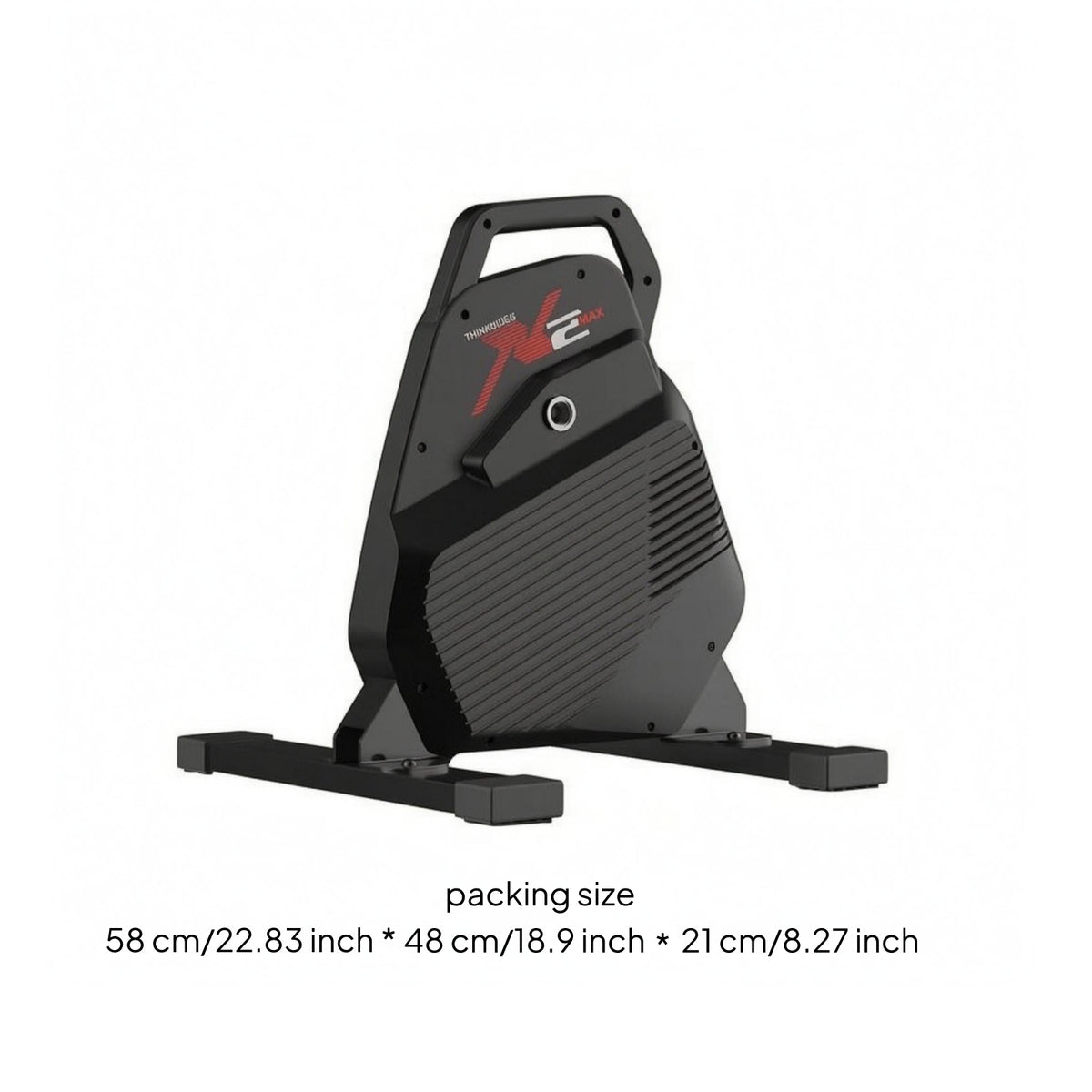 Stable Base Smart Cycling Exercise Machine Compact Smart Bike Exercise Machine Carry Handle