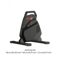 Stable Base Smart Cycling Exercise Machine Compact Smart Bike Exercise Machine Carry Handle