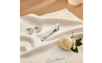 Polished Finish Business Tie Clip Secure Hold Novelty Tie Clip Detailed Craftsmanship Necktie Holder Long-Lasting for Professionals, Groomsmen