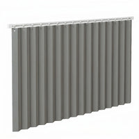 Desk Privacy Curtain Pleated Workstation Screen Wind Blocking