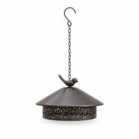Bird Finial Hanging Bug Coil Holder Openwork Iron Bug Coil Holder Perforated Ash Catcher Ventilated for Garden, Camping