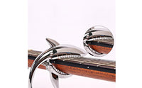 Scratch-Scratchless Shark Guitar Capo Spring-Loaded Shark Capo Shiny Accessory Rapid-Switch for Guitarists, Stage, Practice