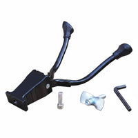 Center Mount Bike Kickstand Easy to Install Double-Leg Kickstand Non-Slip Vehicle Part for Repair