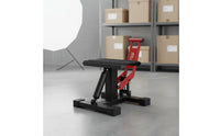 Maintenance Friendly Hydraulic Motorcycle Lift Anti Slip Dirt Bike Support Stand Height Adjustable Motorcycle Support Stand Heavy Duty for Garage