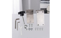 Handbrake Mounting Kit Metal Handbrake Clamp Easy to Install Hardware for Simulator, Cockpit Rig