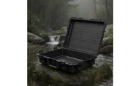 Shocking-Absorbing Box Shocking Resistant Hard   Case Secure Latch Portable Storage Box for Transport, Travel