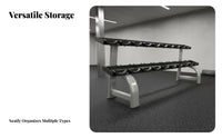 Professional Grade Dumbbell Rack Space-Saving Dumbbell Holder Stand Stable Design Home Gym Weight Holder Easy Assembly
