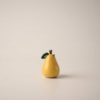 Incense Holder with Fruit Shaped Ceramic Design for Living Room Decor, Handmade Burner for Meditation and Relaxation Areas