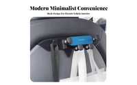 Headrest Mount with Hook 2-in-1 Design Car Seat Rear Ph Single Holder Adjustable Rear Seat Ph Single Holder Easy Installation