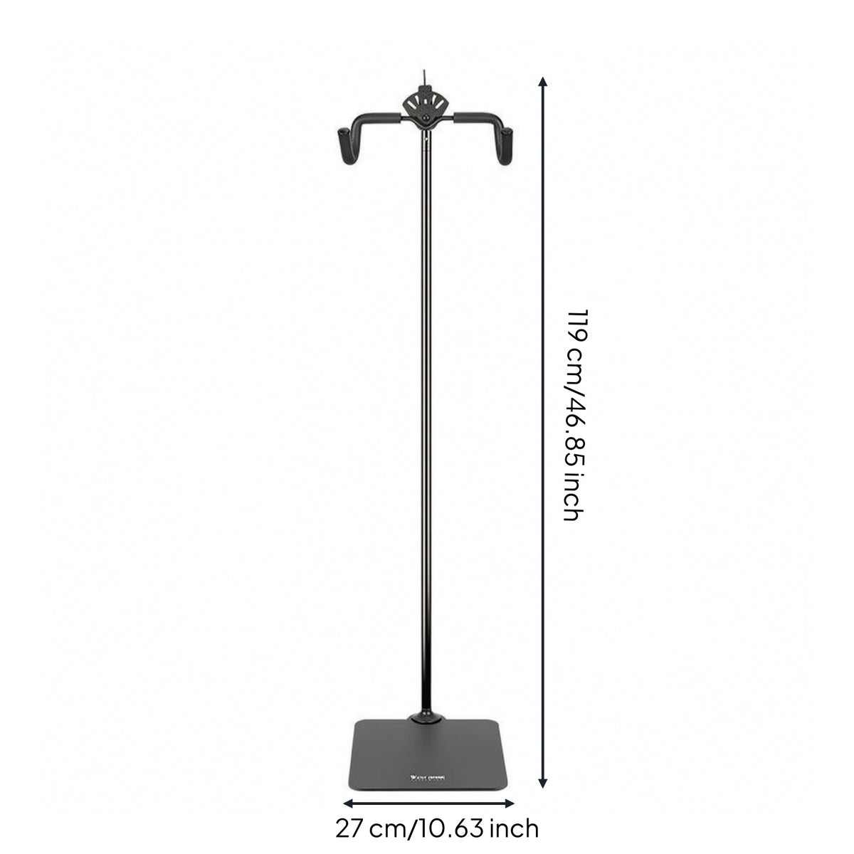 Bike Storage Stand Freestanding Bike Stand with Adjustable Hooks Bike Workstand with Adjustable Height Long-Lasting Space Saving