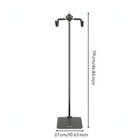 Bike Storage Stand Freestanding Bike Stand with Adjustable Hooks Bike Workstand with Adjustable Height Long-Lasting Space Saving
