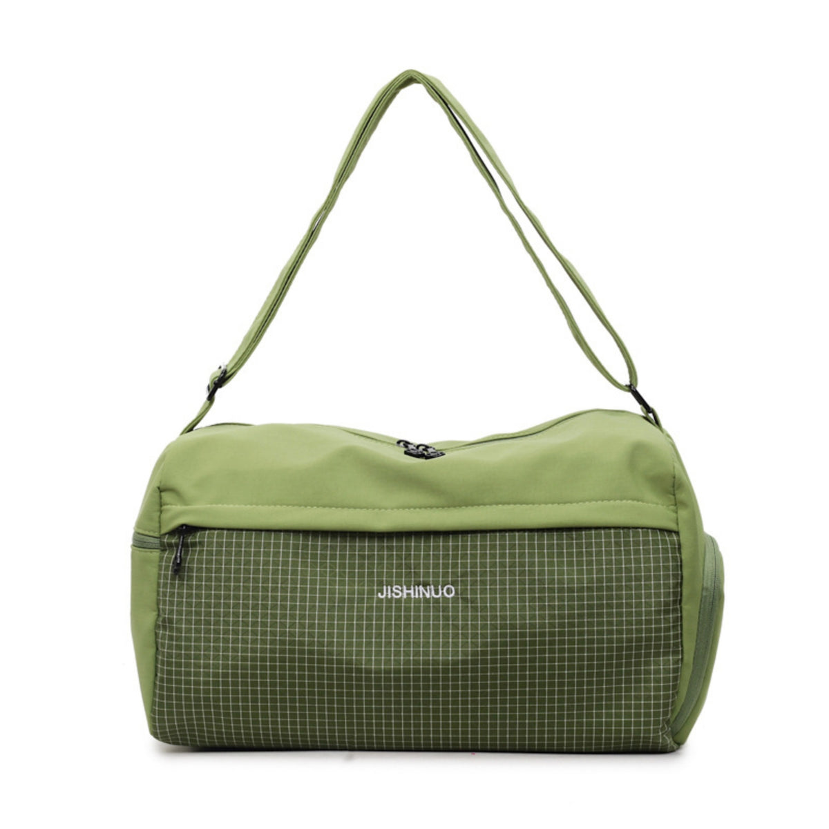 Travel Duffel Structured Sports Duffel with Front Pocket Comfortable Gym Bag with Shoulder Strap for Swimming