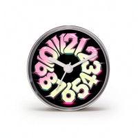 Suction Cup Wall Clock Anti-Fog for Kitchen