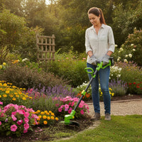 Lightweight Cordless String Trimmer Portable String Trimmer with Battery Ergonomic Lawn Edger Telescopic for Homeowners