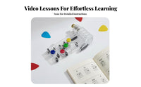 Beginner Friendly Guitar Chord Guide Learn Chords Easily Guitar Chord Presser Easy to Use for Beginners, Kids, Self-Study