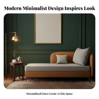 Light Luxury Design Single support Chaise Soft Upholstery Oversized Chaise Lounge Deep Seat Indoor Furniture Minimalist Aesthetic for Interior Designers, Book Lovers, Hotel Lobby, Apartment, Living Room, Reception Area
