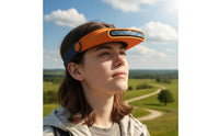 Bladeless Head Fan USB Powered Head Mounted Fan Long Battery Life for Women, Men