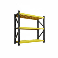 Sturdy Duty Storage Shelf Easy Assembly Multi-Tier Metal Rack for Stockroom